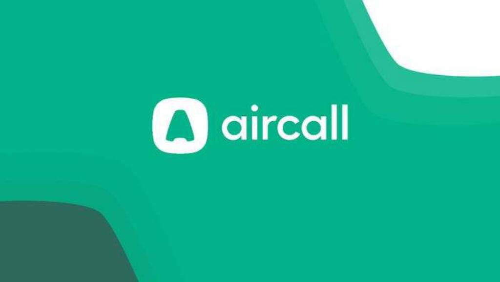 Aircall pitch deck, slide 1: Cover