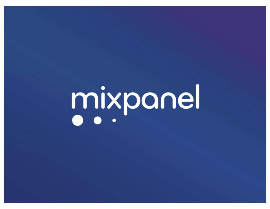 Mixpanel pitch deck, slide 1: Cover